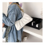 Hot Sale Leather Handbag Crossbody Chain Bag 2021 Ins New Trendy Fashion Western Style Pleated Crossbody Handbags Shoulder