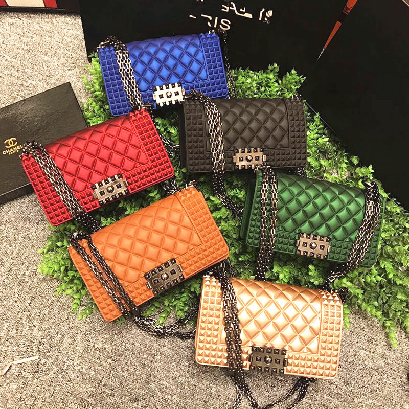 2020 Wholesale Colorful Sling Bags Designer Handbags Famous Brand Jelly Purses Handbags for Women