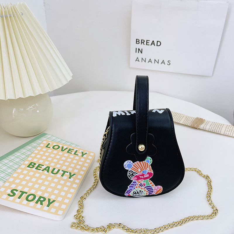Autumn And Winter New Mini Small Fragrance Children'S Handbags Princess Chain Messenger Bag Girls Handbags Kids Purses