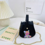 Autumn And Winter New Mini Small Fragrance Children'S Handbags Princess Chain Messenger Bag Girls Handbags Kids Purses