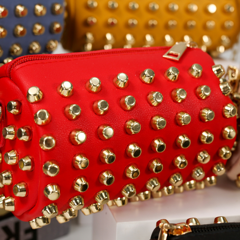 Wholesale American Fashion Trend Designer Purses And Handbags New Cylinder Rivet Bags Messenger 2020 Handbags For Woman