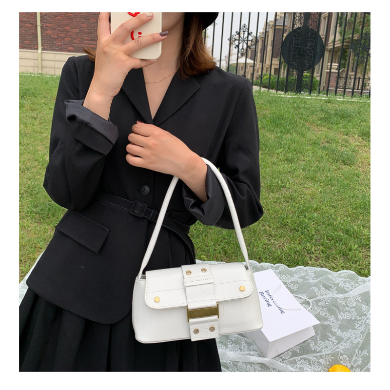 2021 Trendy New Crocodile Pattern Crossbody Shoulder Bag Fashion Retro Handbag Elehant Women Hand Bags