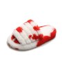 Autumn And Winter Stockpile House Women'S Slippers Tie Dyed Slippers Cute And Comfortable Plush Fluffy Fur Slippers