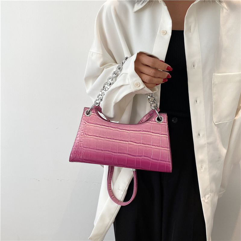 New Style Crocodile Pattern Small Crossbody Handbag Fashion Lady Shoulder Bags Women Handbags