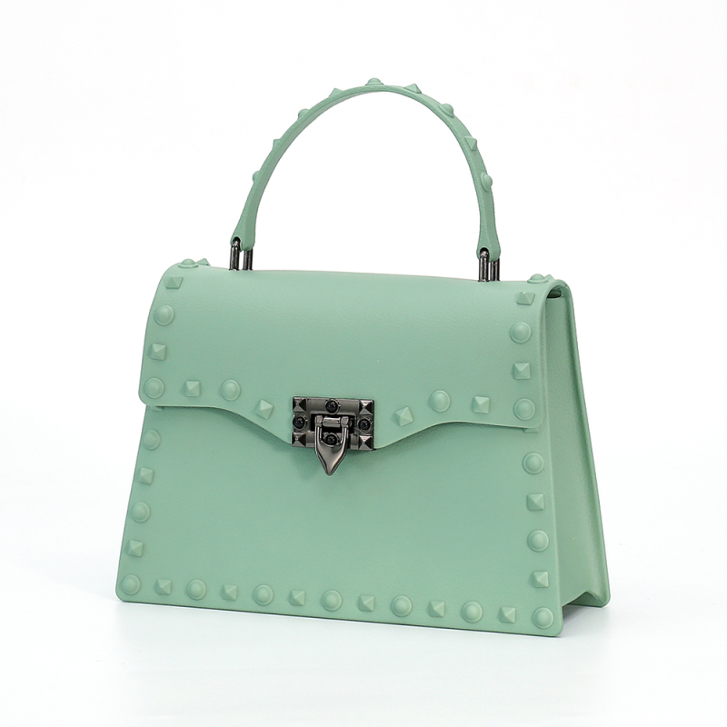 Fashion famous brands rainbow color crossbody bag women handbags jelly purses and handbags for women