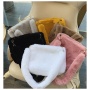 2020 Solid Color Winter Shoulder Bags Luxury Fur Purse Bags Women Handbags Ladies