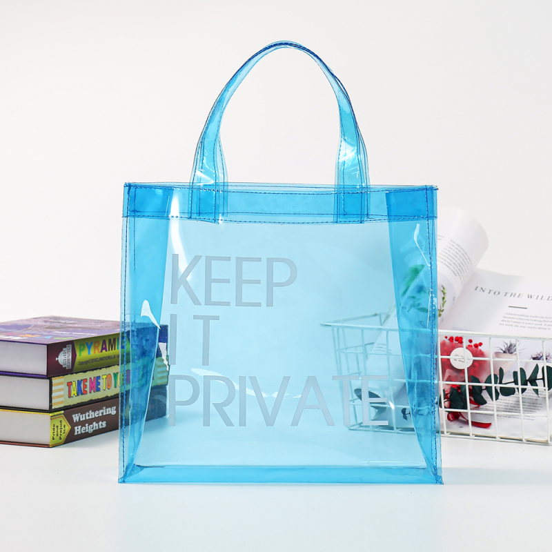 Gold Supplier 2021 Summer Style Jelly Bag Fashion Waterproof Wholesale Pvc Transparent Crossbody Handbag Ladies Jelly Tote Bags