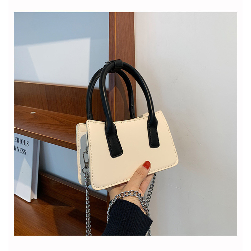 High Quality Small Bag Handbag 2021 Hot Sale New Ladies Hand Bag Pu Luxury Chain Messenger Bag