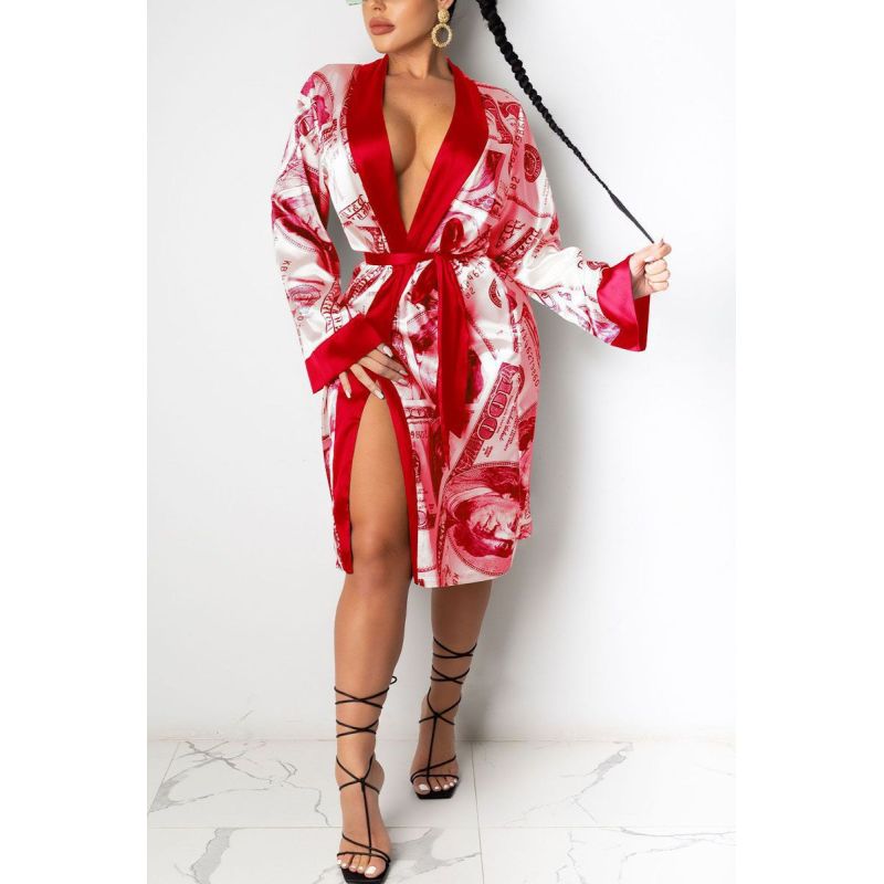 Women'S Clothing Aliexpress Amazon Independent Station Autumn And Winter New Style Long-Sleeved Thin Coat Shawl Cardigan