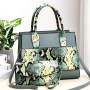 PU Leather Snake Pattern Two-Piece Suit Single Shoulder Handbag Mother-And-Child Bag