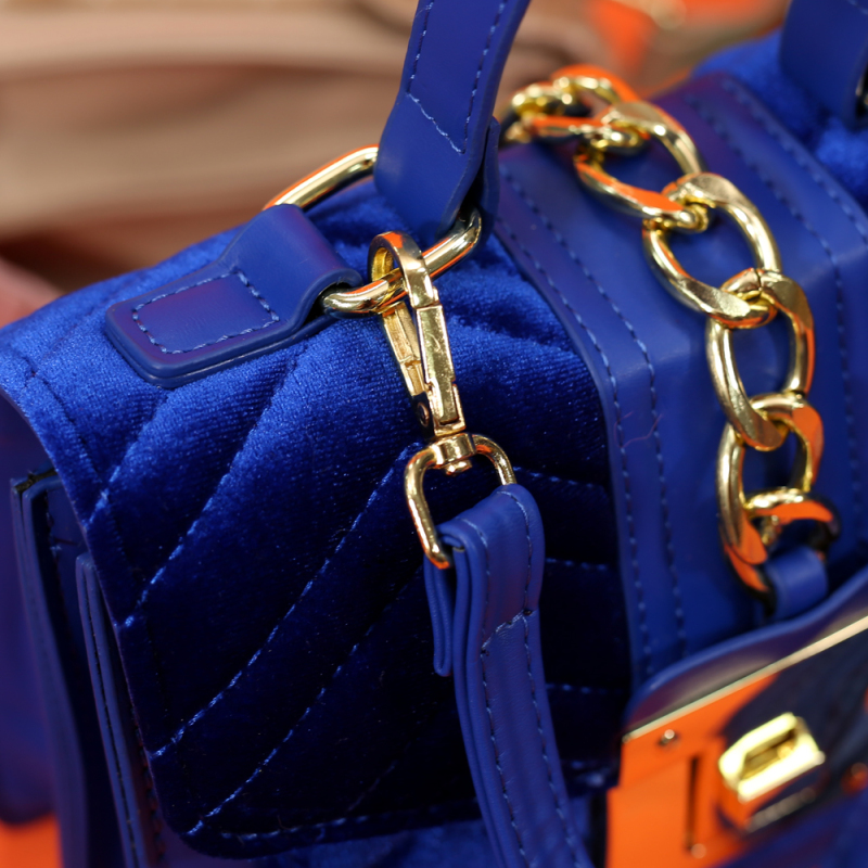New Design Women Hand Bags Velvet Hardware Lock Bags Women Handbags Ladies Luxury Handbags For Women Purses And Handbags