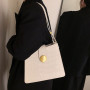 Leather Messenger Ladies Stone Pattern Underarm Bag Handbag