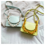 Amazon Hot Sale Lady'S Chain Women Hand Bags With Magnetic Buckle 2021 New Fashion Crossbody Bag Chain Hand Woman Shoulder Bag