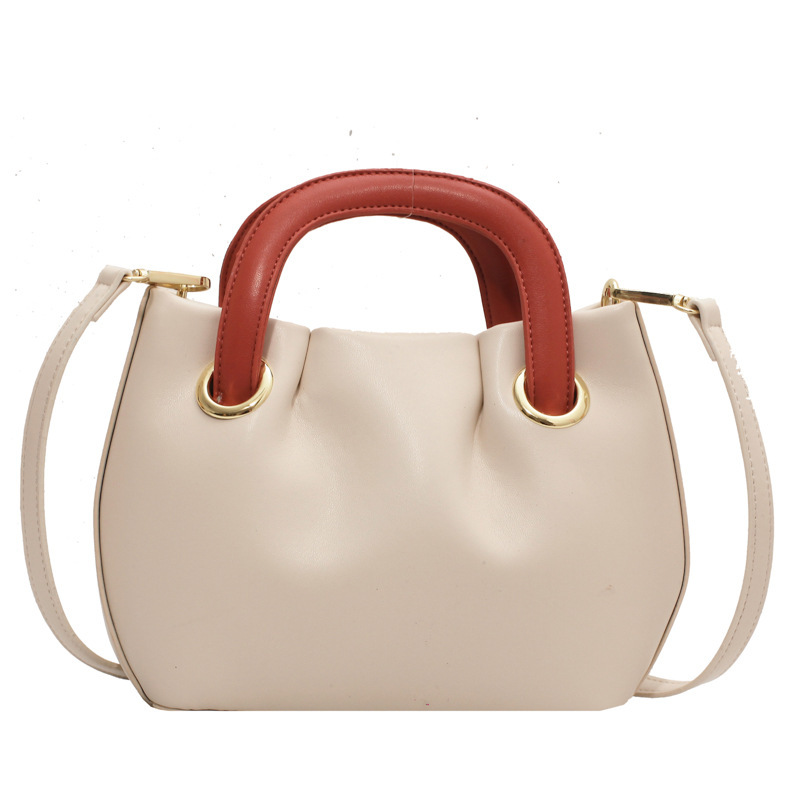 2021 Korean Style Shoulder Bag Large-Capacity Contrast Color Women'S Handbag  Casual Tote Bag Ladies Hand Bag
