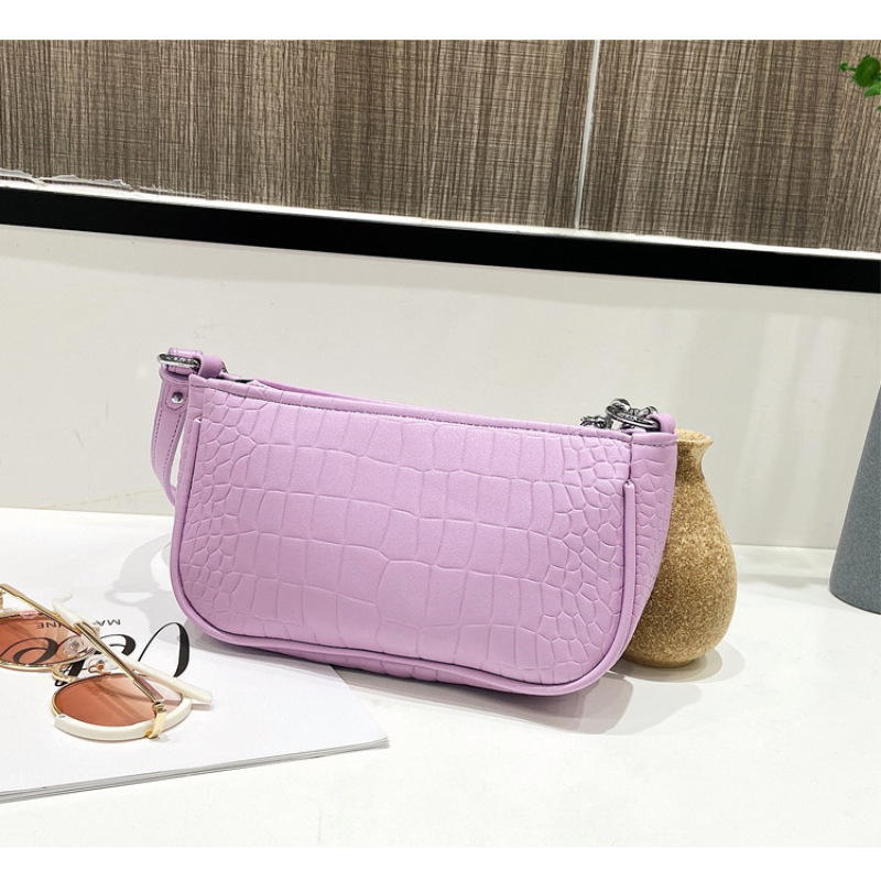 Leather One-Shoulder Diagonal Ladies Underarm Bag Handbag