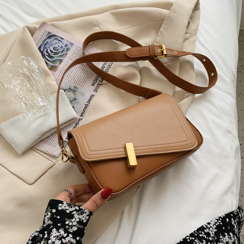 New Stitching Color Ladies Handbag Messenger Bags Women Handbags Ladies Ins Women'S Hit Color Crossbody Bag Shoulder Bag
