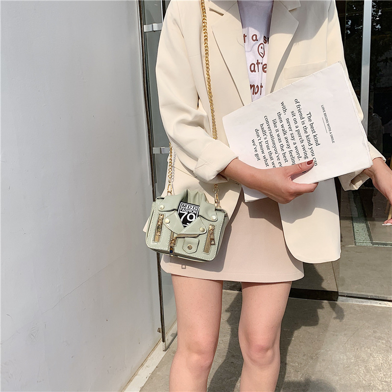 2021 New Jacket Single Shoulder bag Pu Leather Girls Crossbody Handbags Purses 2020 luxury Handbags For Women
