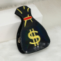 2021 Fashion dollar shape crossbody bags girls mini women hand bag money purse designer handbags