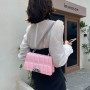 2021 New  Summer Pearl Portable Handbag Trendy Cool Girl Chain Crossbody Bag Purses And Handbags