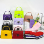Hot Sales Pvc Leather Combination Fashion Matte Jelly Bag Rivet With Winter Souch Sock 2 Pieces Set Women Hand Bags And Purses
