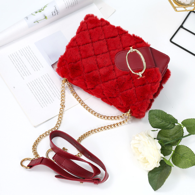 Wholesale Autumn Purses And Handbags Plish Bags Women Handbags Ladies Purses Ins Diamond Chain Crossbody Bag Women Hand Bags