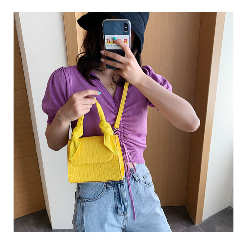 New  2021 fashionable square handbags women hand bags ladies cross body purses and handbags for women