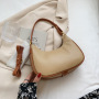 2021 New Fashion Dumpling Bag Shoulder Bag Leather French Girls Clutch Crossbody Bag Simplicity Luxury Handbags For Women