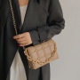 2021 Autumn New Chain Small Square Bag Handbag Influence  Ins Korean Fashion Square Niche Crossbody Shoulder Bag Women Hand Bags