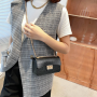 Hot selling crocodile pattern small square jelly bag designer purses and handbags for women 2021 purses