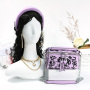 New Fashion Graffiti Women Hand Bags And Hair Band 2 Pieces Set Ins Popular Crossbody Messenger Bags Purses And Handbags Women