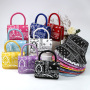 Summer Hot Sale New Cashew Flower Small Square Bag Bandana Bag Designer Purses And Hat Set crossbody Shoulder Ladies Handbag