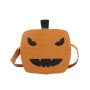 Halloween Fun Pumpkin Head Crossbody Handbags Designer Handbags Ins Fashion PU leather Women Hand Bags And Purses