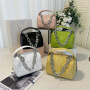 Summer Small Fresh Handbag 2021 Boston Bag  New Chain Crossbody Shoulder Bag Solid Color Leisure Handbag