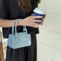 Handbag 2021 New Simple Ladies Mini Handbag Western Style Women Shoulder Bag Handbag Pu Leather Crossbody Bag Women