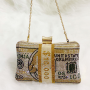 Wholesale Luxury Money Rhinestone Dollar Party Clutch Bags Ladies Evening Bags Handbags