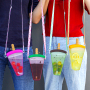Ins Trendy Fashion Cute Girl Heart Influence Straw Cup High-Value Popsicle Drink Purse Creative Drink Purses Alcohol Purse