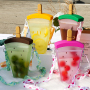 Ins Trendy Fashion Cute Girl Heart Influence Straw Cup High-Value Popsicle Drink Purse Creative Drink Purses Alcohol Purse