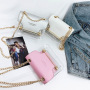 Crossbody Small Transparent PVC Female Side Bag Mother And Child Chain Shoulder Bag