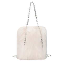 Blind Drop Shipping purse furry shoulder handbag evening chain bag designers handbags luxury handbags for women purses