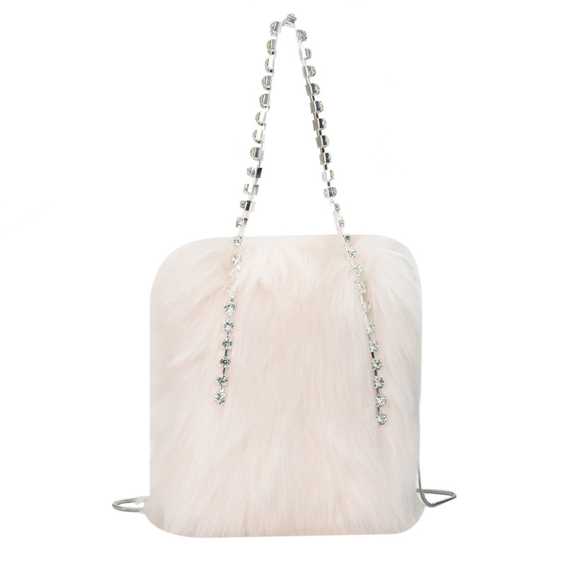 Blind Drop Shipping purse furry shoulder handbag evening chain bag designers handbags luxury handbags for women purses