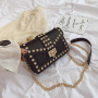 Fashion Colorful  Rivet Handbag Tote Bags Lady Handbags Wholesale Jelly Purse Luxury Handbags for Women