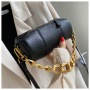 2021 New Trendy Korean All-Match Crossbody Bag Thick Chain One-Shoulder Bag Armpit Fashion Woemn Hand Bags