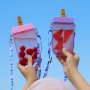 Ins Influence Cup Creative Popsicle Drink Purses Handbag Drink Pouch Purses Alcohol Purse Water Bottle Cup Handbag For Women