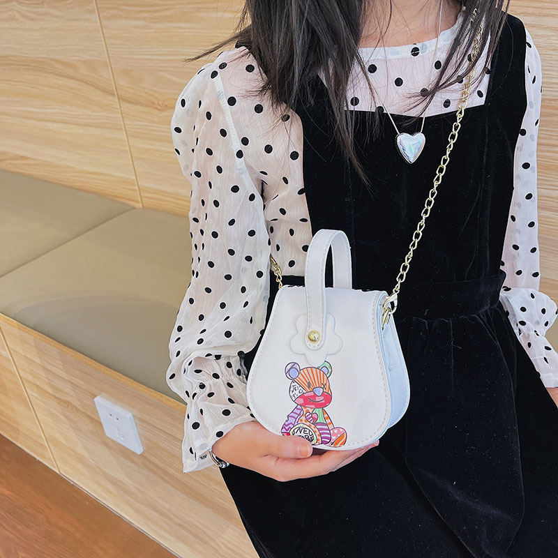 Autumn And Winter New Mini Small Fragrance Children'S Handbags Princess Chain Messenger Bag Girls Handbags Kids Purses