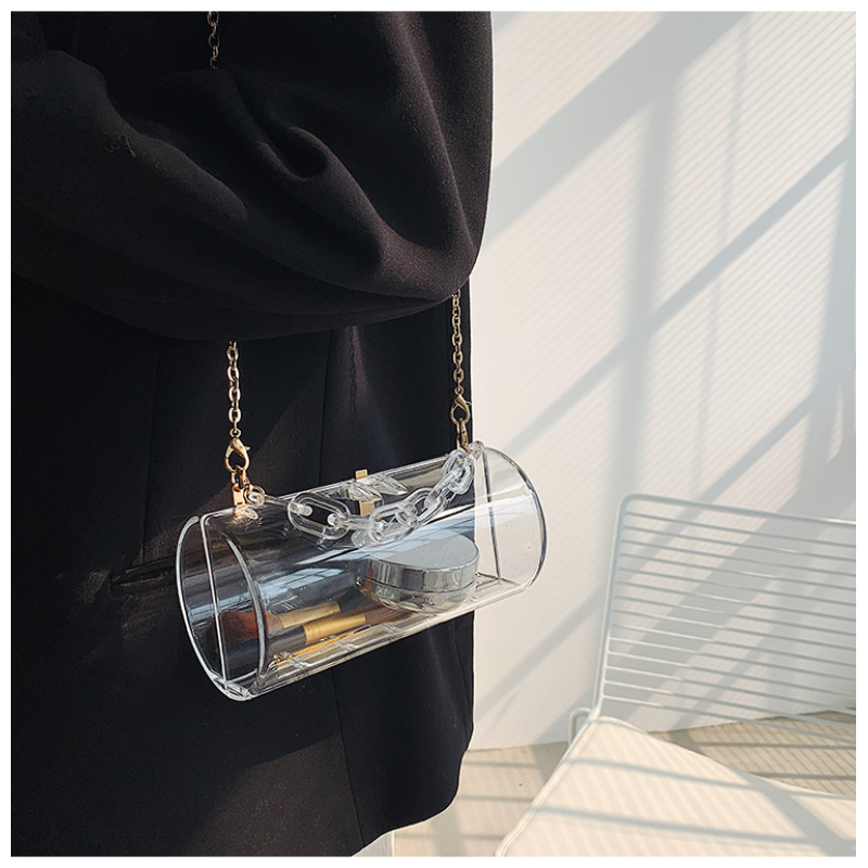 캔디 컬러 패션 아크릴 가방 여성용 지갑 및 핸드백