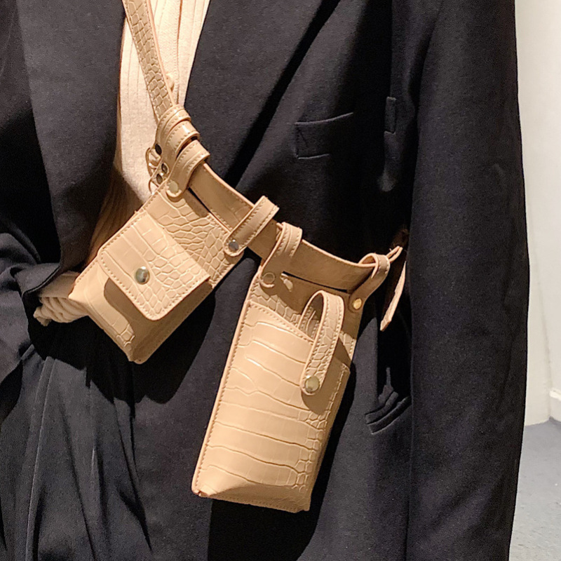 Ins Influence Cool Belt Bags Luxury Handbags For Women New Trendy Designer Purses Crossbody All-Match Chest Bag Women Hand Bags
