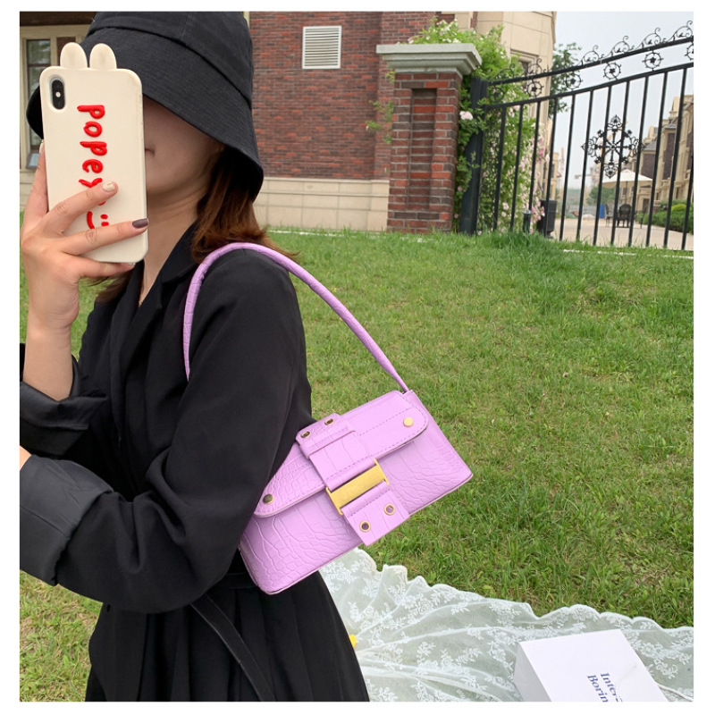 2021 Trendy New Crocodile Pattern Crossbody Shoulder Bag Fashion Retro Handbag Elehant Women Hand Bags