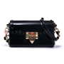 Fashion rivet mini pvc bags crossbody bags designer jelly purse and handbags luxury ladies hand bags