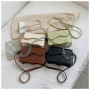 Influence Texture Bag Female Summer Simple Messenger Bag 2021 New Fashion Elegant Ladies Hand Bag Handbags For Women Luxury