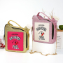 Leather One-Shoulder Diagonal Handbag Oil Drum Bag